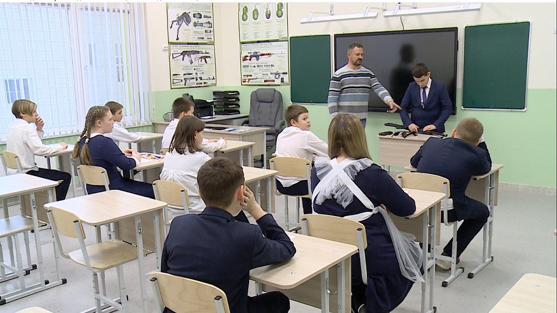 Учебный процесс в новой школе с. Бессоновка идет полным ходом