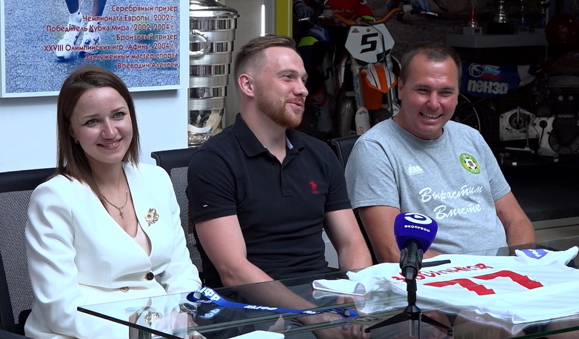 В Пензу приехал один из лучших мини-футболистов в истории региона Андрей Заболонков