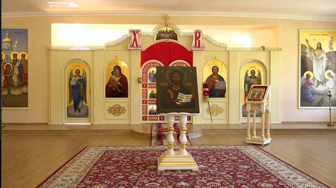 В Спасском кафедральном соборе Пензы состоялась церемония переноса иконы Всемилостивого Спаса