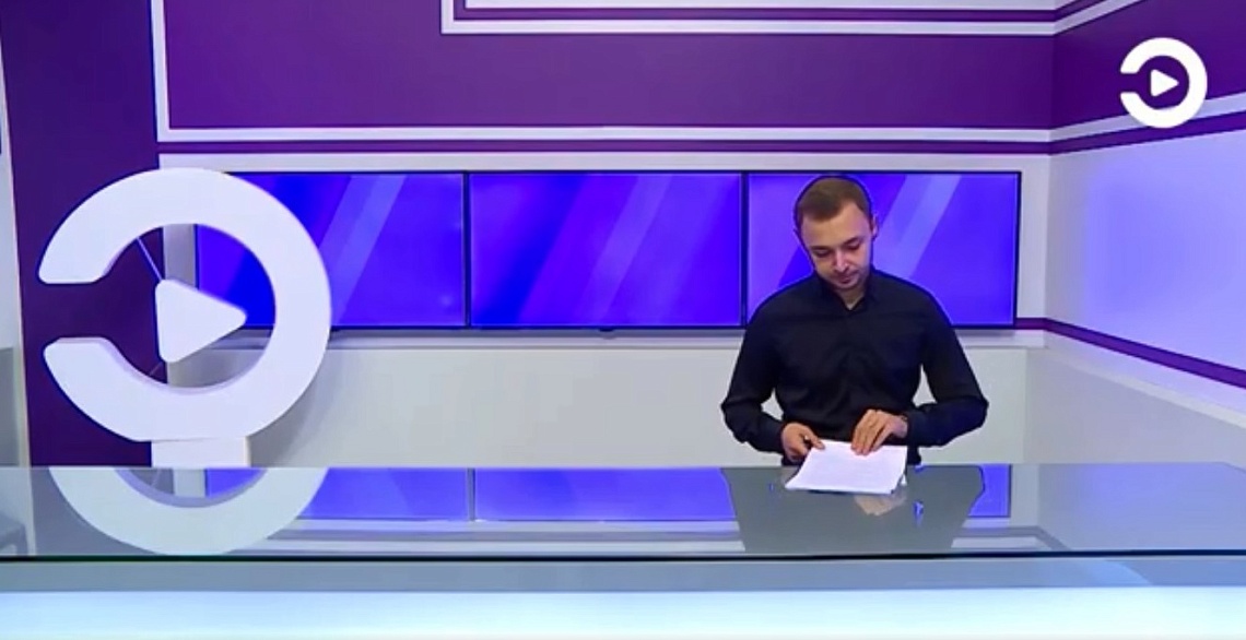 Годовщина «Экспресса». Корреспондент телеканала Александр Маркеев