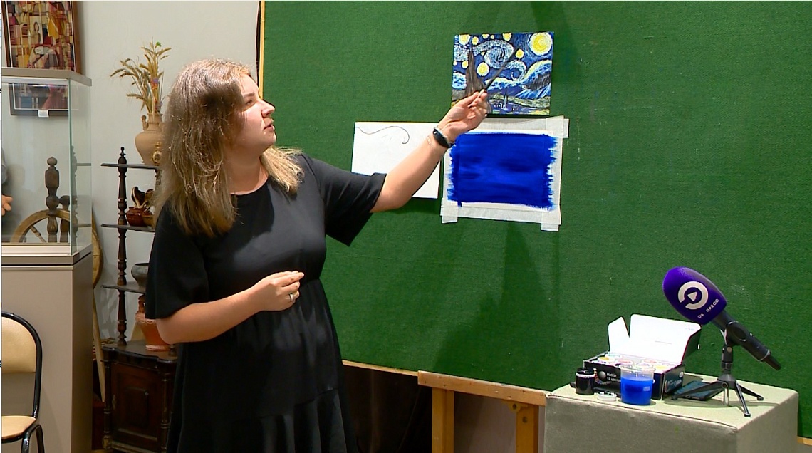 В картинной галерее им. К.А. Савицкого пензенцы повторили картины Ван Гога