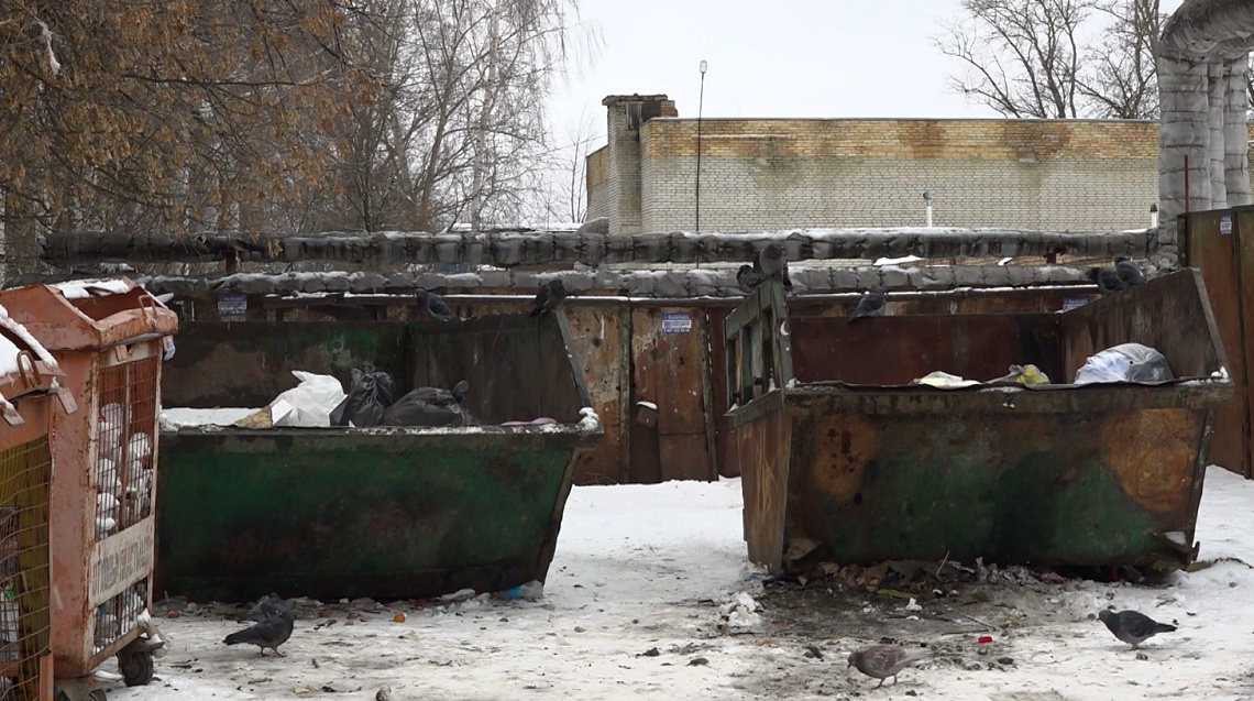 На мусорной площадке в Первомайском районе Пензы установили систему видеонаблюдения