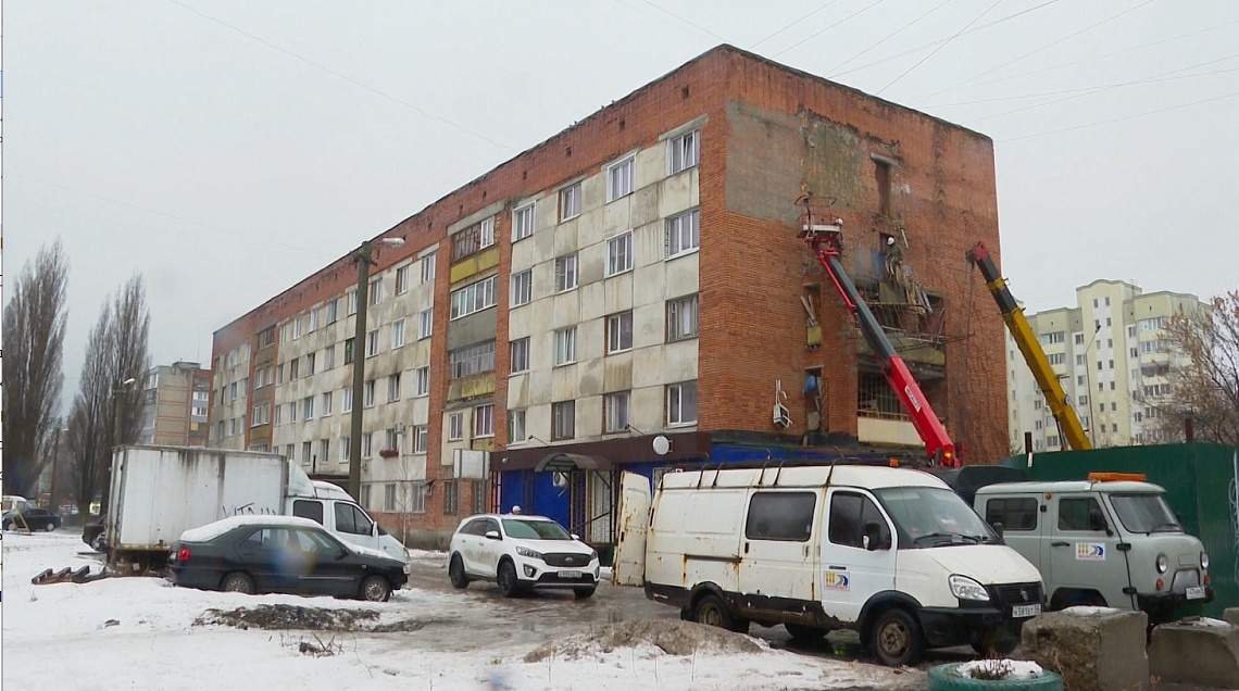В Пензе обрушились балконы в жилом доме