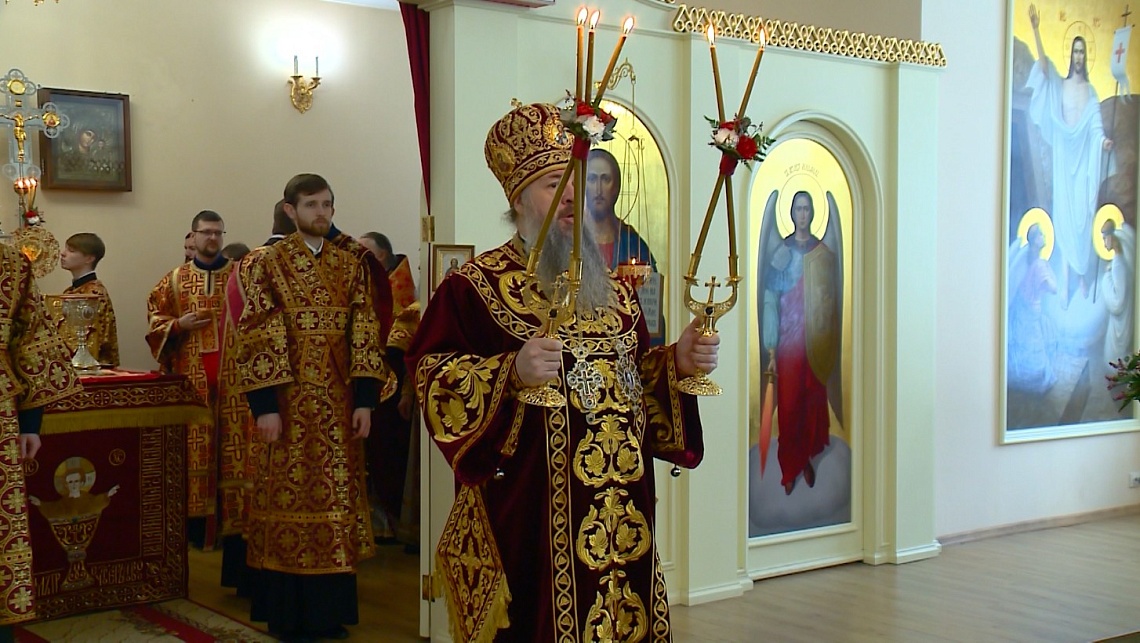 В Пензе прошла литургия в честь Дня ангела митрополита Пензенского и Нижнеломовского