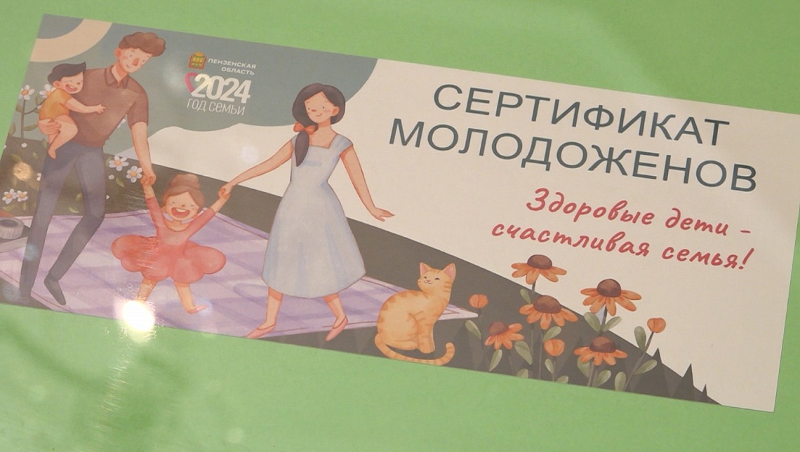 В Пензенской области в 2024 году увеличилось количество многодетных семей