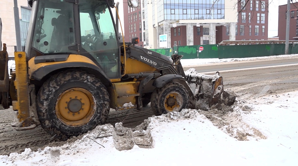 С пензенских улиц вывезено свыше 15 тысяч кубометров снега