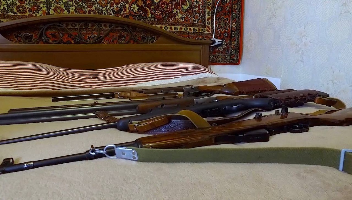 У пензенцев за полгода изъяли 171 боевую единицу оружия