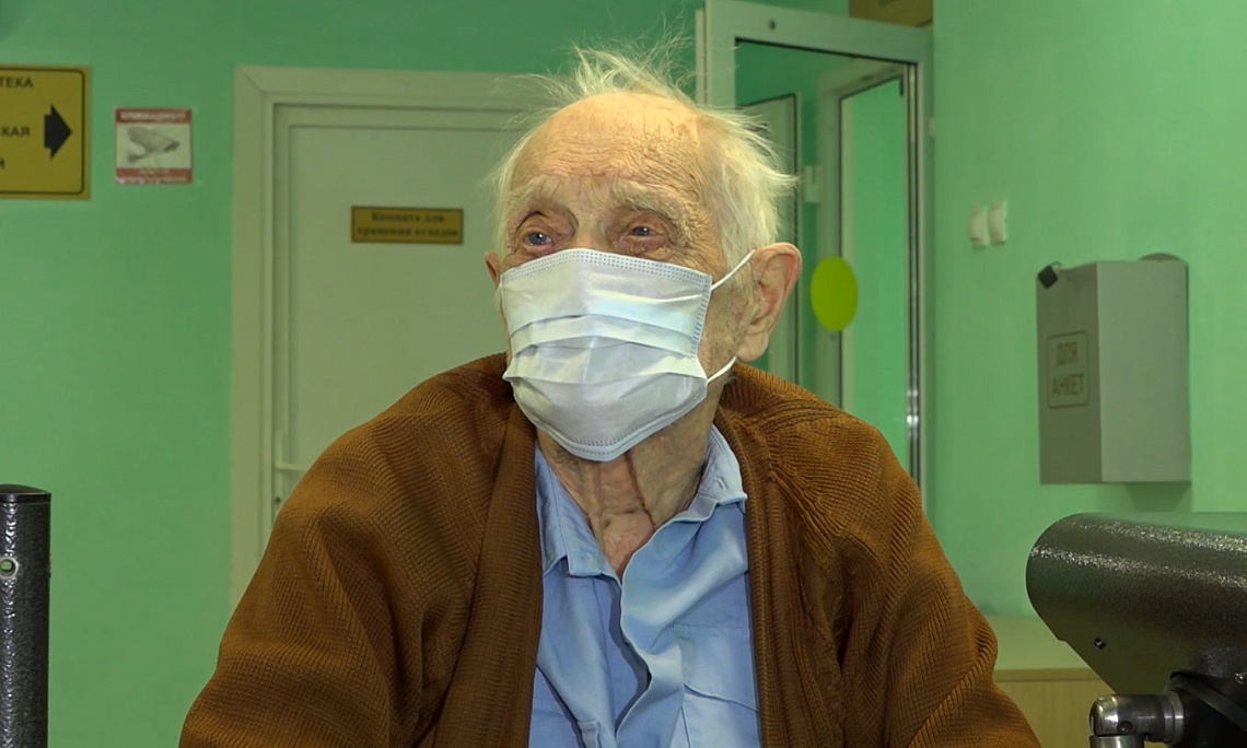 Пензенские медики спасли жизнь 101- летнего пациента от COVID-19