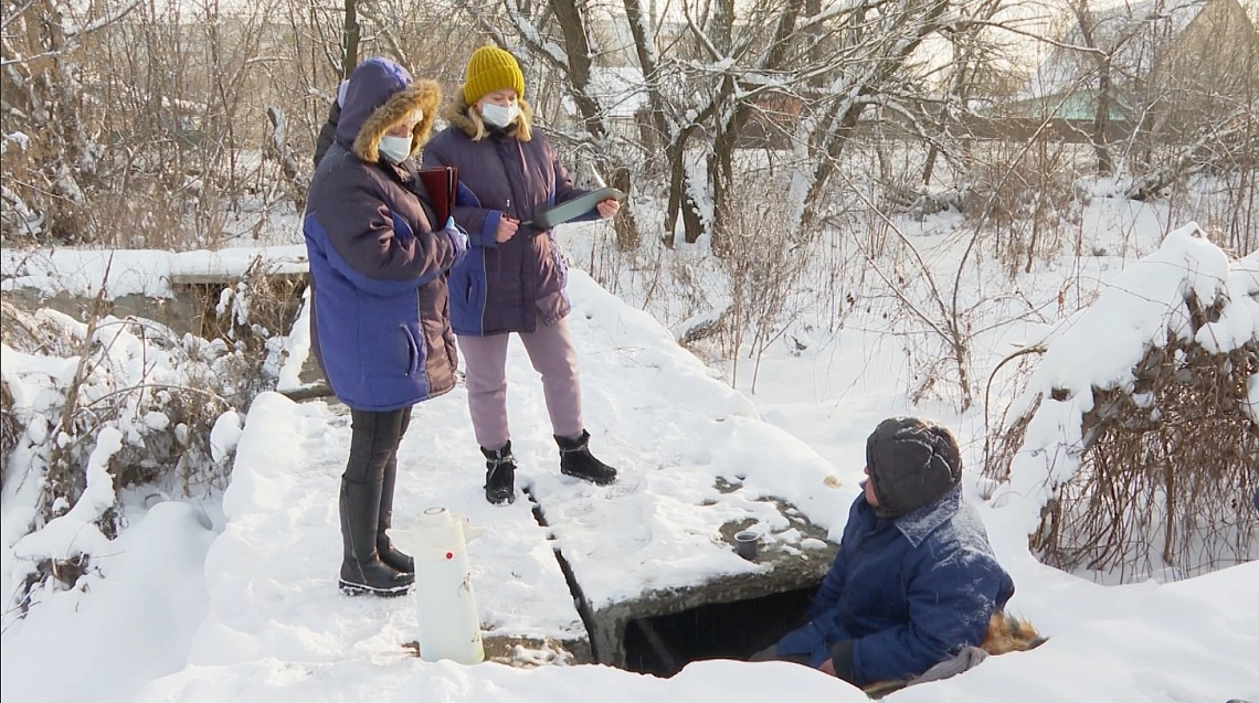Пензенская служба срочной помощи в новогодние праздники помогла четырем бездомным