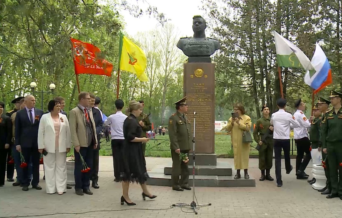 В селе Вишневом прошел патриотический фестиваль - «На малой родине Героя»