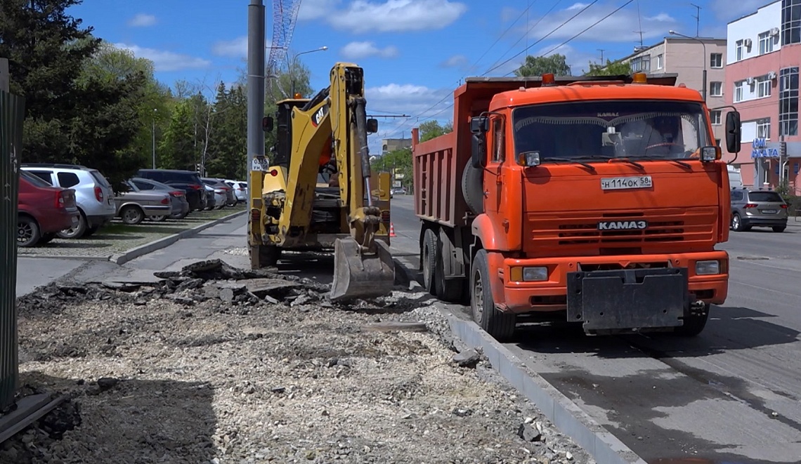 В Пензе начались работы в рамках национального проекта «Безопасные и качественные дороги»