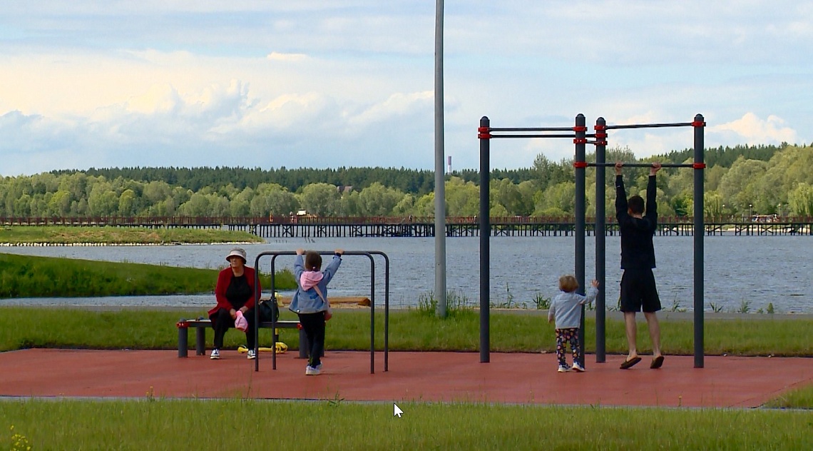 В Засечном готовится к открытию новая спортивная площадка