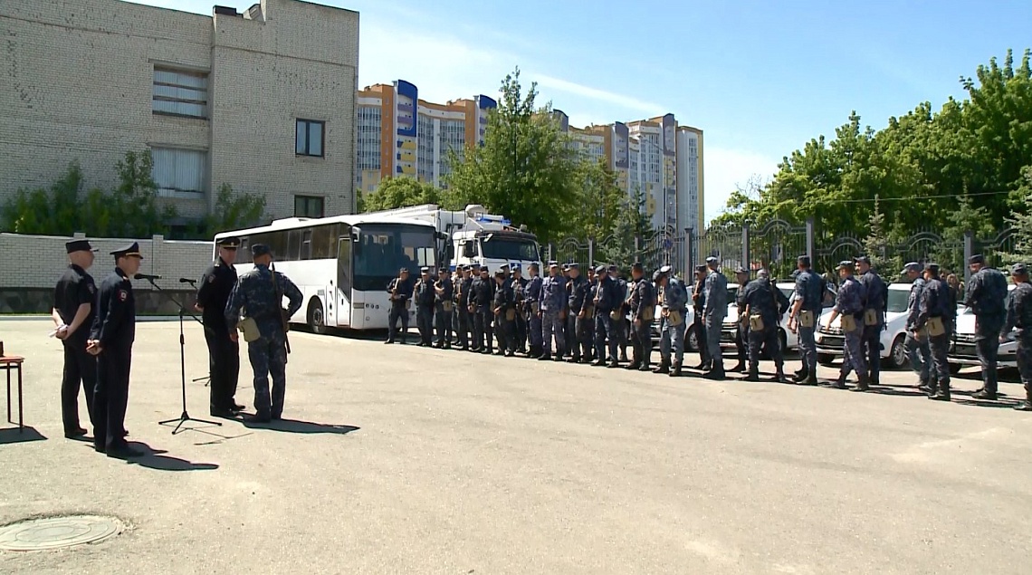 В Пензу из командировки вернулся сводный отряд регионального управления МВД