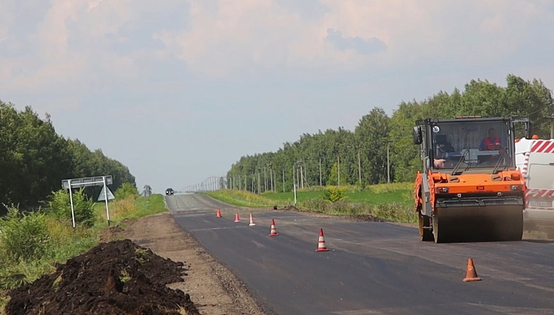 Валерий Лидин оценил ход ремонта автомагистрали в  Сердобске