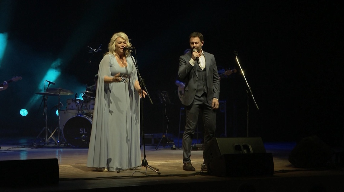 В Пензе выступили Антон и Виктория Макарские