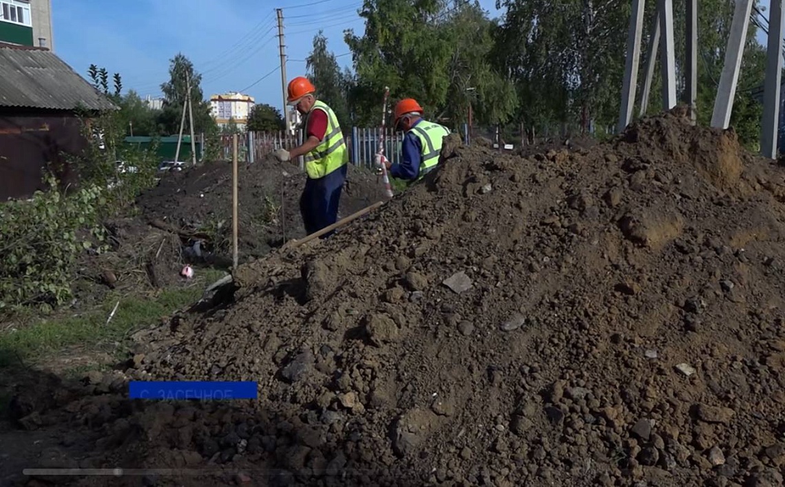 Люди в селе Засечном вынужденно вышли на митинг