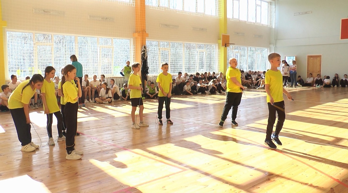 В Каменке прошли районные соревнования по скиппингу