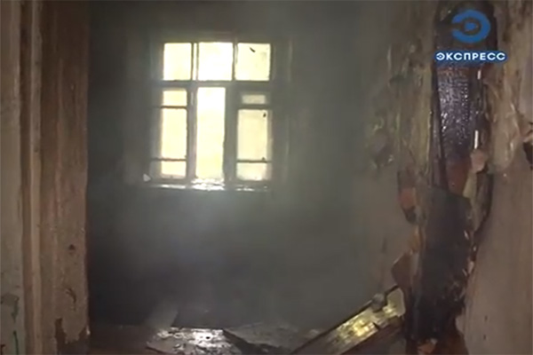 В Пензе выясняют причину пожара в расселенном доме
