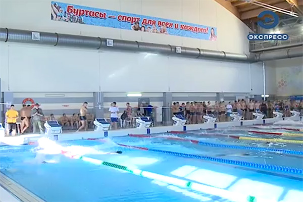 В Пензе прошли областные соревнования по плаванию среди силовиков