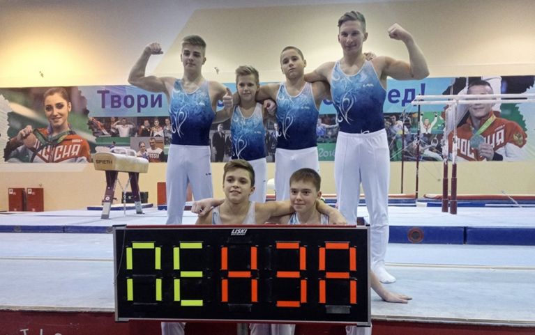 Пензенские гимнасты стали первыми на всероссийских соревнованиях